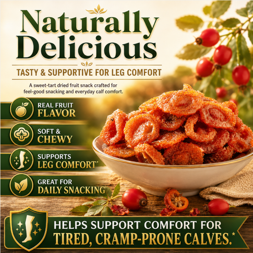 🧨🧨 Tired of Nighttime Leg Cramps? Try Rosa Roxburghii Dried Fruit 🍃 — Natural Support for muscle Comfort & Recovery-Q3