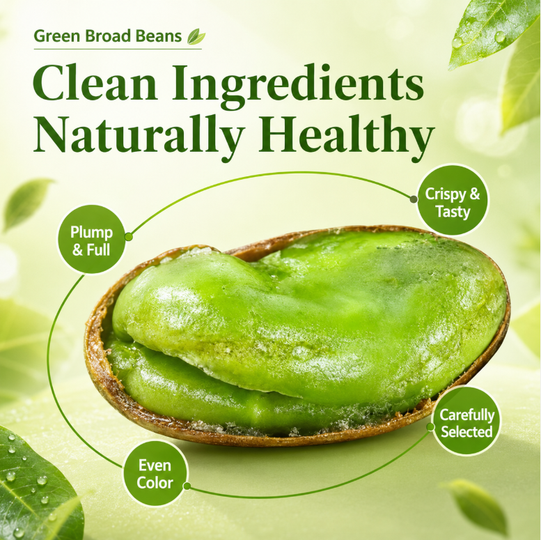 🫀 Green Heart Fava Beans 🫰 Support Weight Control & Balanced Blood Sugar the Natural Way ⚖️💚-Q3
