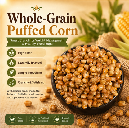 Lose Weight & Balance Blood Sugar Naturally 🍃🔥 Try Whole-Grain Puffed Corn 🌽 — The Smart Crunchy Snack! - YTY7