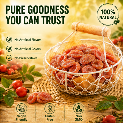 Cleanse🐦‍🔥🐦‍🔥 & Reset Naturally 🌿✨ Rosa Roxburghii Dried Slices for Liver Detox Support-L6