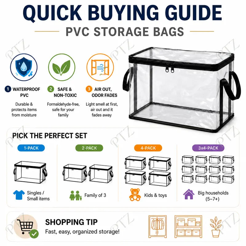 ⚡Crazy-Sale⚡Limited-Time Offer⚡Large Clear Thick Plastic Storage Box with Hinged Lid-A01