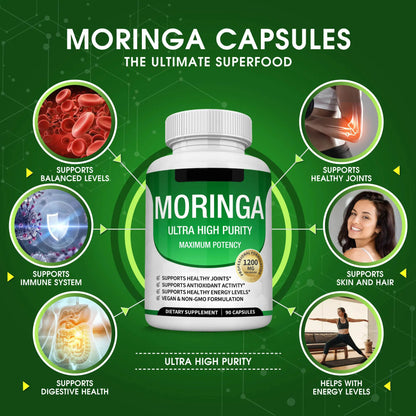 🏆Flash Sale⚡ 160K+ SOLD!✨Moringa Capsules-HZ