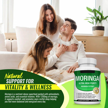 🏆Flash Sale⚡ 160K+ SOLD!✨Moringa Capsules-HZ