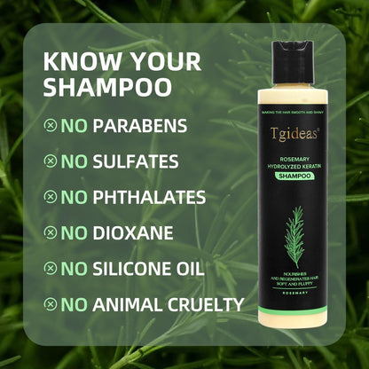 🏆Flash Sale⚡ 100K+ SOLD! 🏆Organic Rosemary Hair Growth Shampoo-886