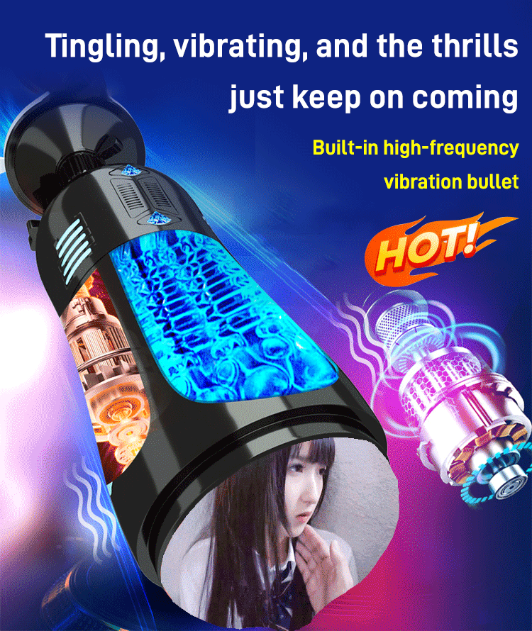 🎈【Discreet Shipping】YUNPSO™ Fully automatic retractable decompression cup, no need to hold it by hand-A01