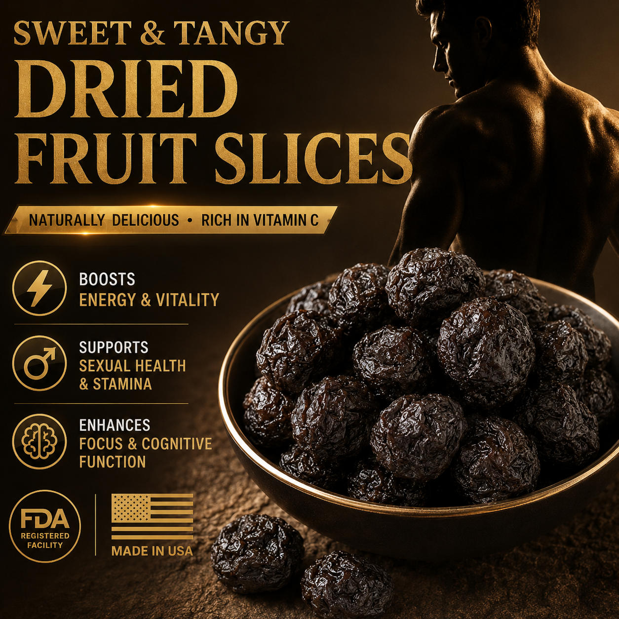 ✅🏆 Ultimate Dried Wu Mei Plums 📍🌵Ancient Superfruit for Energy, Stamina & Overall Wellness-L6