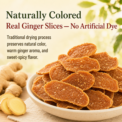 👑🧸Say goodbye to sugar spikes! 🌿Support healthy glucose metabolism with premium GINGER SLICES - YTY7