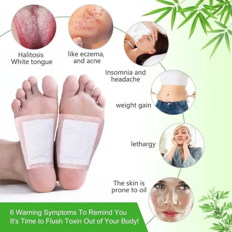 🏆New Year Picks⚡100K+ SOLD!💥🏆Natural Herbal Foot Detox Patches-886
