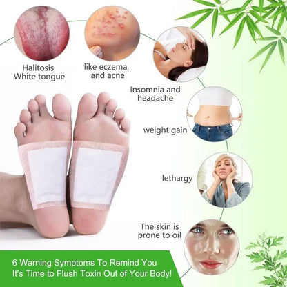 🏆New Year Picks⚡100K+ SOLD!💥🏆Natural Herbal Foot Detox Patches-886