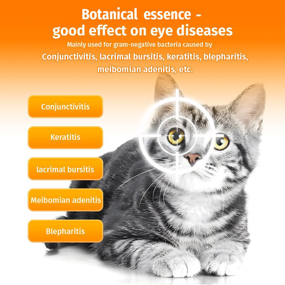 🏆Crazy-Sale🏆 160K+ SOLD!✨PET Dog Eye Drops（Upgraded Version）, Eye Drops for Dogs&Cats,  Soothe Dry Eyes Pink Eyes-886