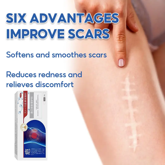 🔥LAST DAY 60% OFF-Advanced Silicone Scar Removal Cream for Surgical Acne and Keloid Scars to Effectively Fade Old and New Scars for Smoother Hydrated Skin -886