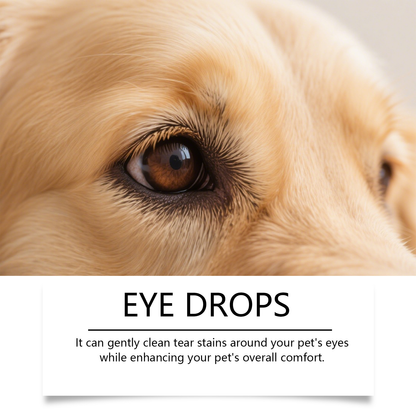 🏆Crazy-Sale🏆 160K+ SOLD!✨PET Dog Eye Drops（Upgraded Version）, Eye Drops for Dogs&Cats,  Soothe Dry Eyes Pink Eyes-886