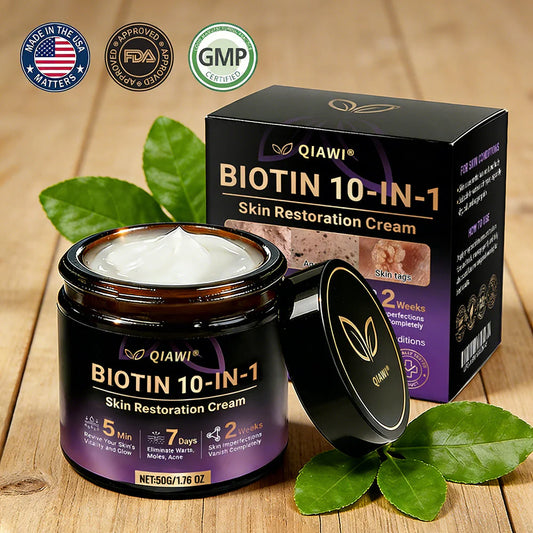 ⚡Crazy-Sale⚡60k-Sold⚡QIAWI® Biotin 10-in-1 Skin Restoration Cream -886