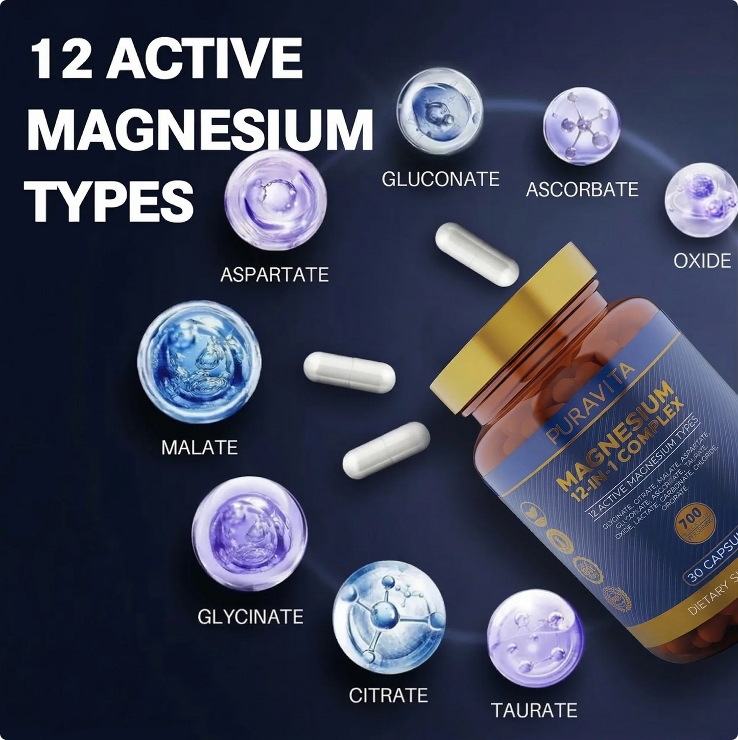 Unlock Your Peak Performance 🦁🚀 | 12-in-1 Male Power Magnesium Complex ✨ Boost Stamina & Drive 🔋🔥 | 700mg Ultimate Support-102