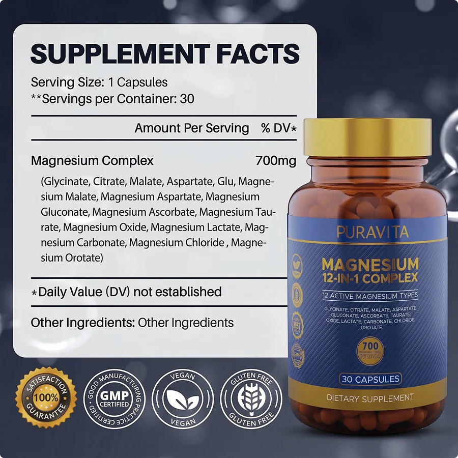 Unlock Your Peak Performance 🦁🚀 | 12-in-1 Male Power Magnesium Complex ✨ Boost Stamina & Drive 🔋🔥 | 700mg Ultimate Support-102