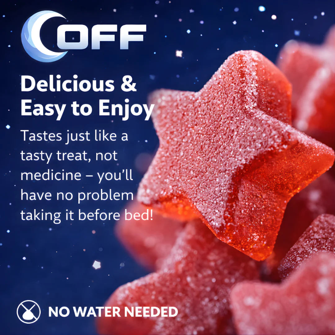 ⚡Flash-Sale⚡50k-sold⚡Natural Sleep Gummies-A01
