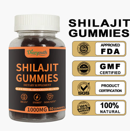 ⚡Flash-Sale⚡100k-sold⚡Shilajit for Men | Natural Testosterone, Energy & Bedroom Performance Support-A01